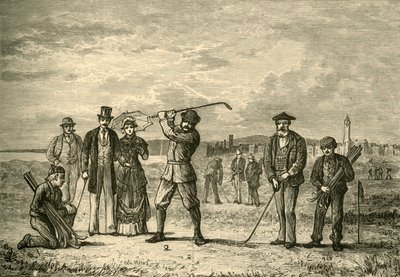 Golf on the Links, 1898. od Unbekannt
