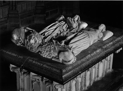 Gotické umění: Gisants od Karla I. Bourbonského (1401-1457) a Anežky Burgundské (1407-1476) vyřezávané Jacquesem Morelem (1417-1459). 1448-1453. Kostel Saint Pierre de Souvigny (Allier). od Unbekannt