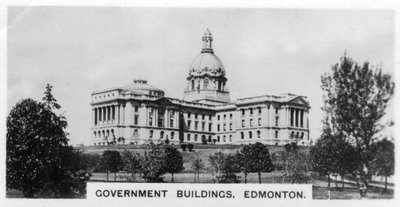 Vládní budovy, Edmonton, Alberta, Kanada, c1920 od Unbekannt