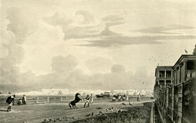 Vládní dům, z Chowringhee, 1820, 1925. od Unbekannt