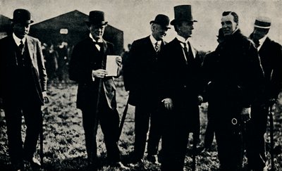 Grahame White a pan Churchill, 1910, 1945. od Unbekannt