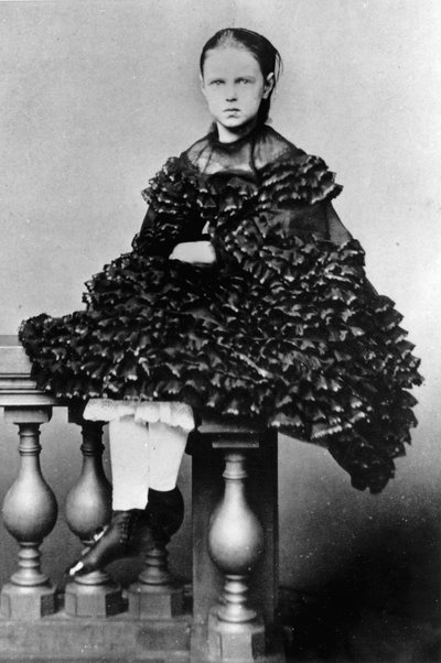 Velkokněžna Maria Alexandrovna z Ruska, c1860-c1862 od Unbekannt