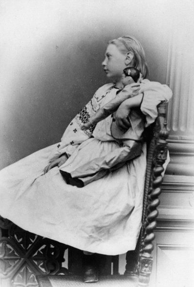 Velkovévodkyně Vera Constantinovna z Ruska, c1861-c1865 od Unbekannt