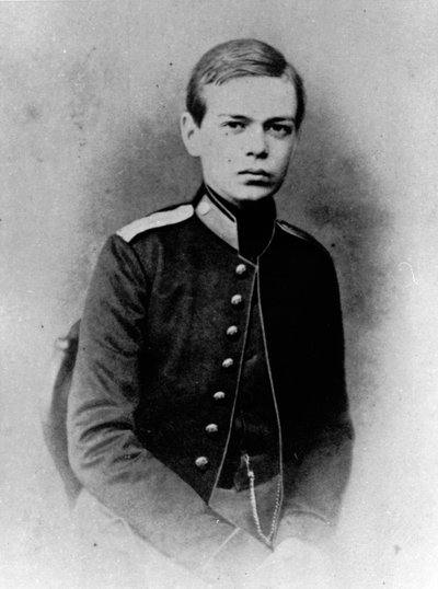 Velký vévoda Alexandr Alexandrovič Ruska, c1859-c1861 od Unbekannt