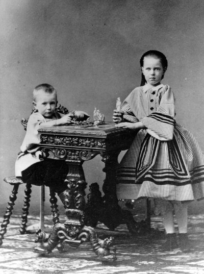 Velkokníže Sergej Alexandrovič a velkovévodkyně Maria Alexandrovna Ruska, 1860 od Unbekannt
