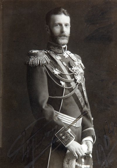 Velký vévoda Sergej Alexandrovič z Ruska, konec 19. nebo začátek 20. století od Unbekannt