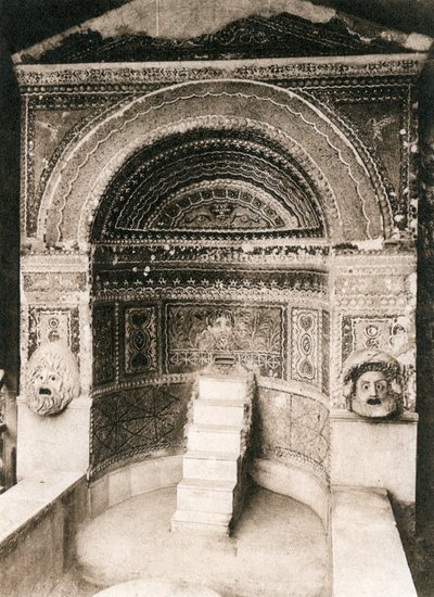 Grande Fontana, Pompeje, Itálie, 1900 od Unbekannt