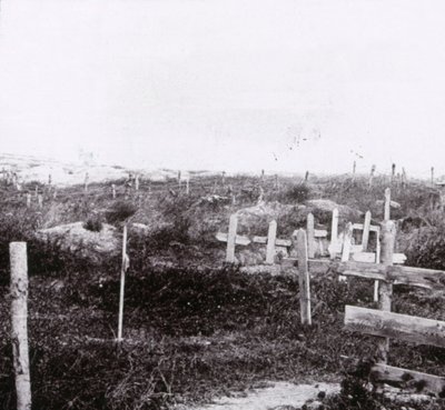 Graves, Massiges, severní Francie, c1914-c1918. od Unbekannt