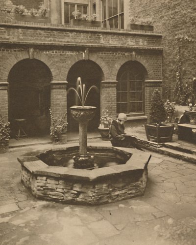 Hřbitov St. Ethelburga, Bishopgate, Místo odpočinku pro živé, c1935. od Unbekannt
