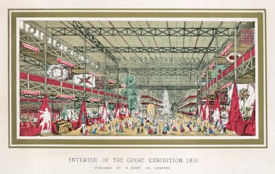 Velká výstava, Crystal Palace, Hyde Park, Londýn, 1851 od Unbekannt