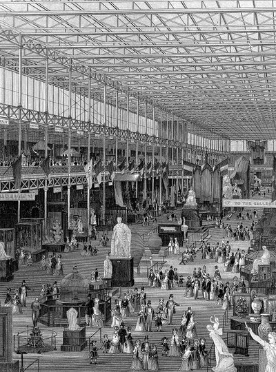Velká výstava v Crystal Palace, Hyde Park, Londýn, 1851 od Unbekannt