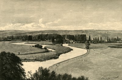 Great Marlow, z Quarry Woods, 1898. od Unbekannt