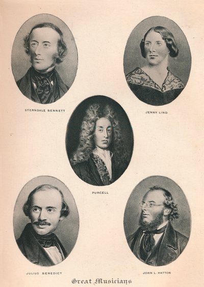 Velcí hudebníci - Deska V., 1895 od Unbekannt