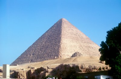 Velká Cheopsova pyramida v Gíze, Egypt, 4. dynastie, Stará říše, 26. století před naším letopočtem od Unbekannt