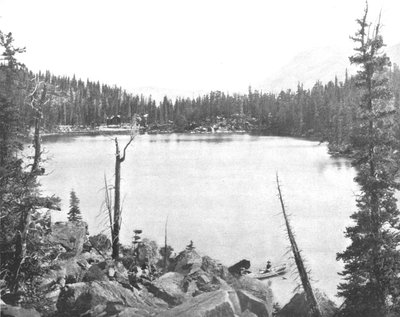 Green Lake, Colorado, USA, c1900. od Unbekannt