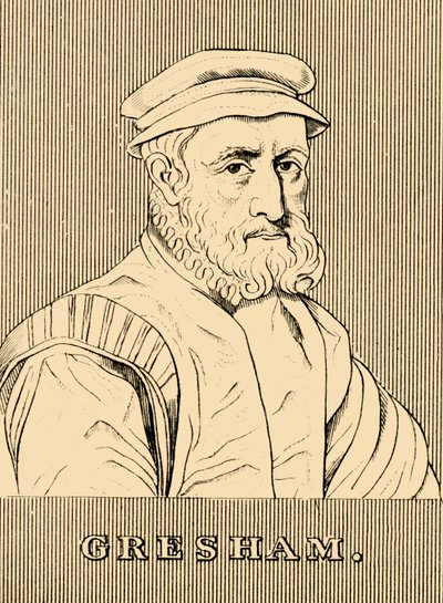 Gresham, c1519-1579, 1830. od Unbekannt
