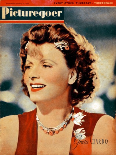 Greta Garbo 1905-1990, americká herečka švédského původu, 1942 od Unbekannt
