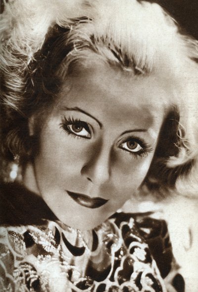 Greta Garbo , švédská herečka, 1933 od Unbekannt