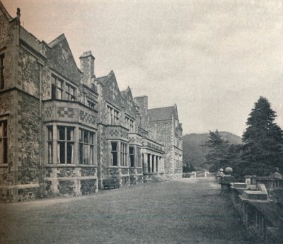 Grizedale Hall, Lancashire: The South Front and Terrace, c1911. od Unbekannt