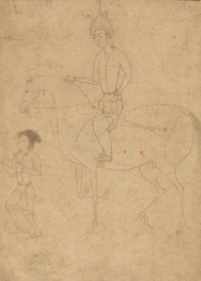 Ženich a jezdec, 1540-50. od Unbekannt