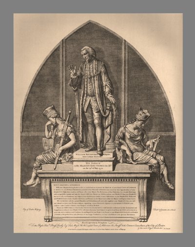 Guild Hall Památník Williama Beckforda, 1886 od Unbekannt