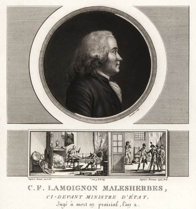 Guillaume-Chretien de Lamoignon de Malesherbes, francouzský státník, státní ministr od Unbekannt