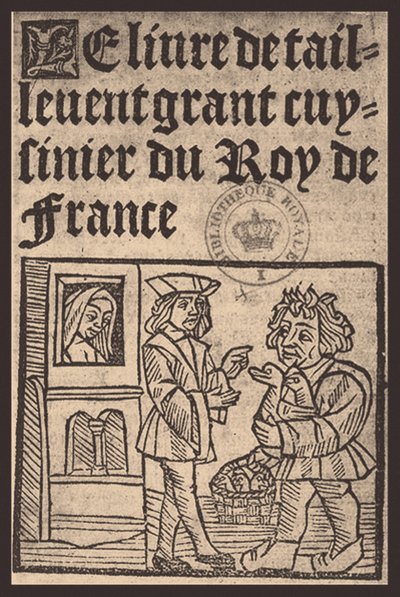 Guillaume Tirel, dit Taillevent Le Viandier, 16. století od Unbekannt