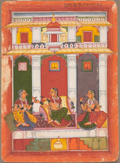 Gunakali Ragini, 1675-1725. od Unbekannt
