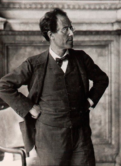 Gustav Mahler, rakouský skladatel a dirigent, 1900 od Unbekannt