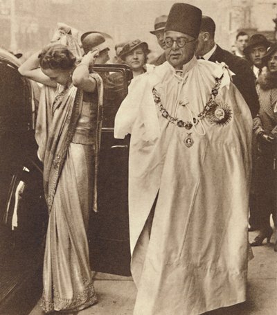 H. H. Princ Aga Khan a Begum Aga Khan, 12. května 1937 od Unbekannt