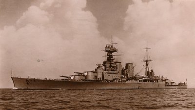 H.M.S. Hood, 1935 od Unbekannt