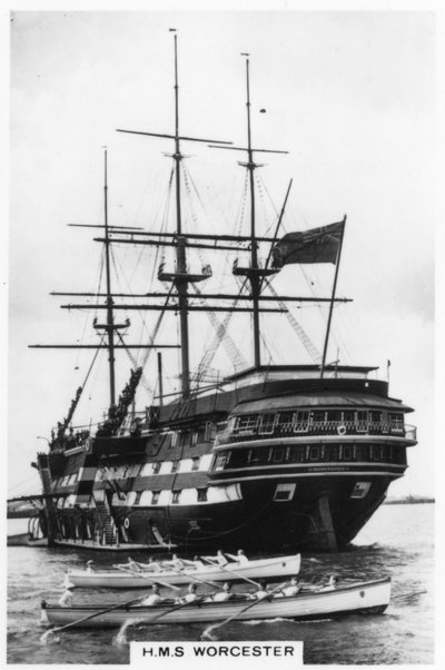 HMS Worcester, 1937 od Unbekannt