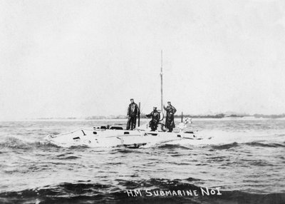 Ponorka HM No1, c1908 od Unbekannt