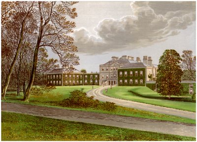 Haddo House, Aberdeenshire, domov hraběte z Aberdeenu, c1880 od Unbekannt