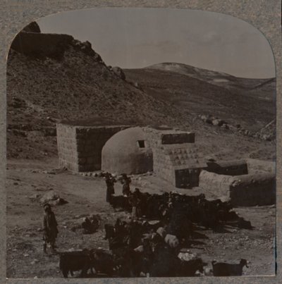 Hostinec na půli cesty na cestě do Jericha, 1900 od Unbekannt
