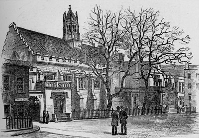 Hall and Library, Grays Inn, 1890 od Unbekannt
