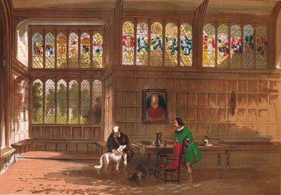 Hall v Ockwells, Berkshire, 1845 od Unbekannt