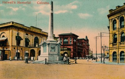 Halwells aka Holwells Memorial, Kalkata, c1910 od Unbekannt