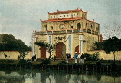 Hanoi. Pagoda Du Kinh Luoc, Hanoj. Pagoda Kinh Luoc, 1900. od Unbekannt