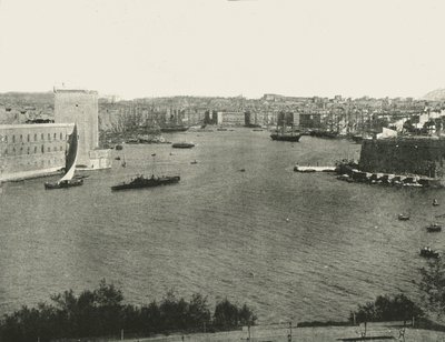 Pohled na přístav, Marseille, Francie, 1895. od Unbekannt