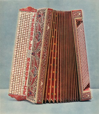 Harmonika od Josefa Kebrdla, Hořovice, 1948. od Unbekannt