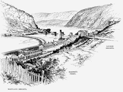 Harpers Ferry, Západní Virginie, c1870 od Unbekannt