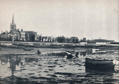 Harwich - Pláž při odlivu, 1895 od Unbekannt