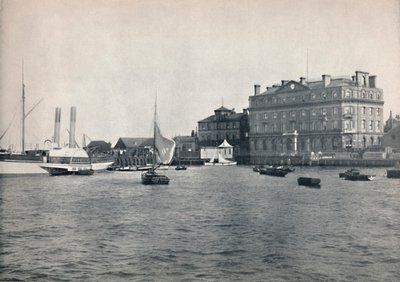 Harwich - The Quay a Great Eastern Hotel, 1895 od Unbekannt