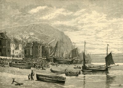 Hastings: The Fishermens Quarter, 1898. od Unbekannt