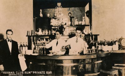 Havana Club Rum, soukromý bar, Havana, Kuba, 1900 od Unbekannt