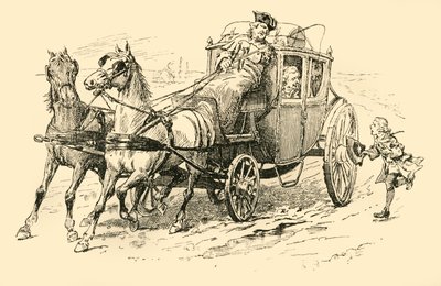 Zavolal na kočího, aby zastavil, 1907. od Unbekannt