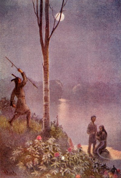Postavil kopí a udeřil do opasku, 1914. od Unbekannt