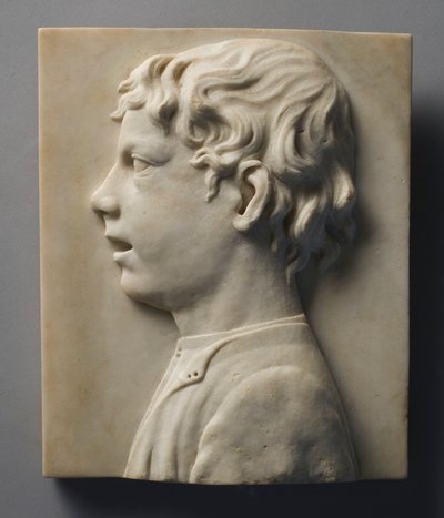 Hlava chlapce, c. 1460. od Unbekannt