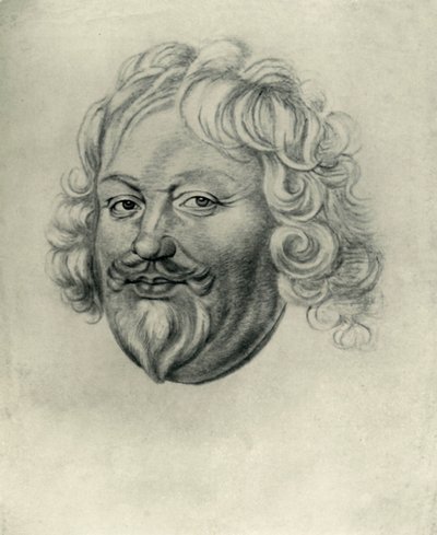 Hlava muže, c1630, 1907. od Unbekannt